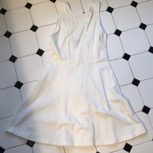 Forever 21 White Mini Skater Dress